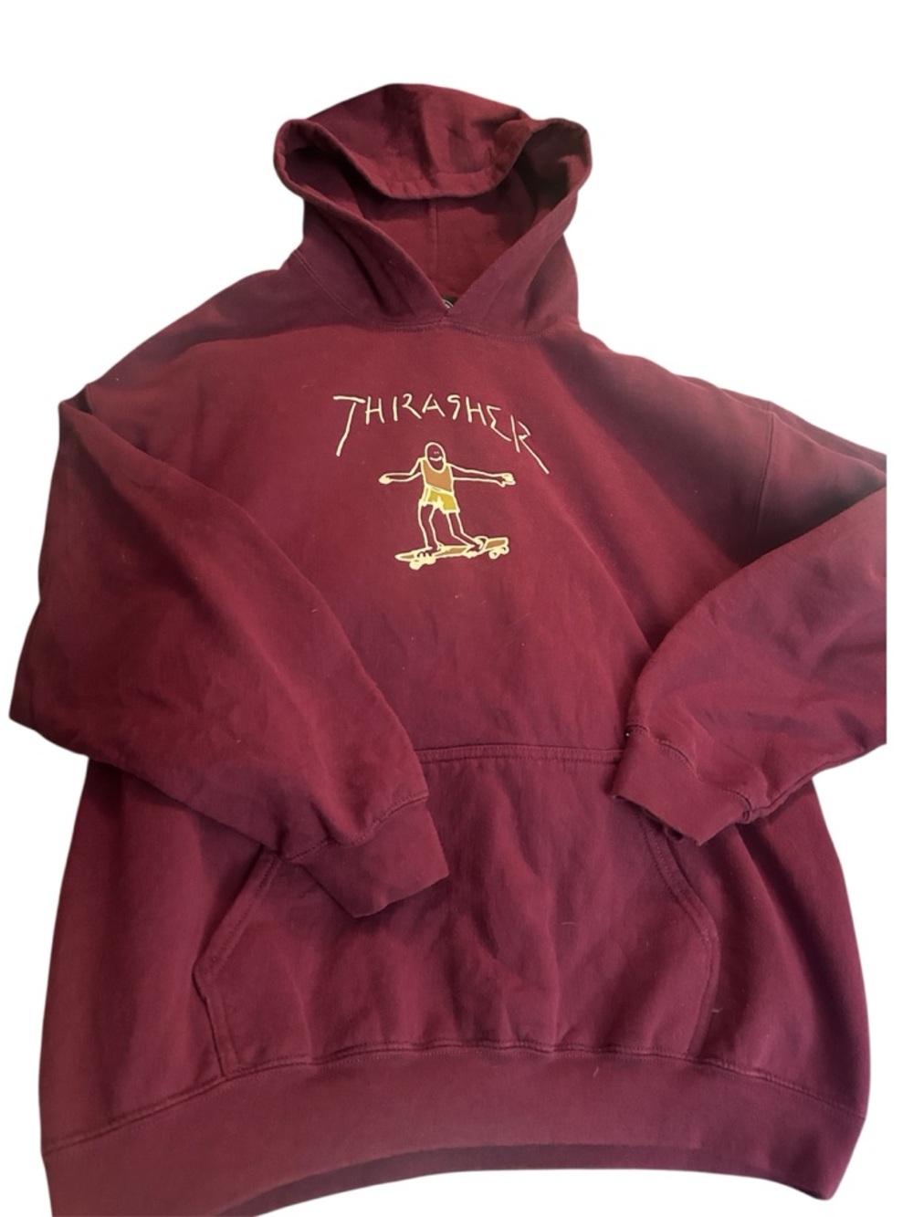 Thrasher Gonz Maroon Hoodie NWOT